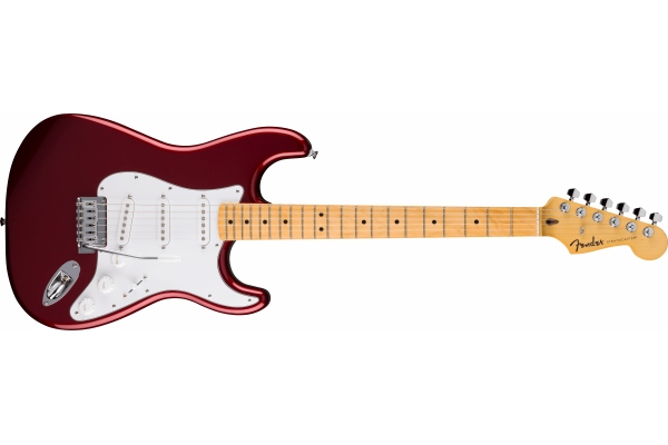 Standard Stratocaster Maple Fingerboard White Pickguard Candy Cola
