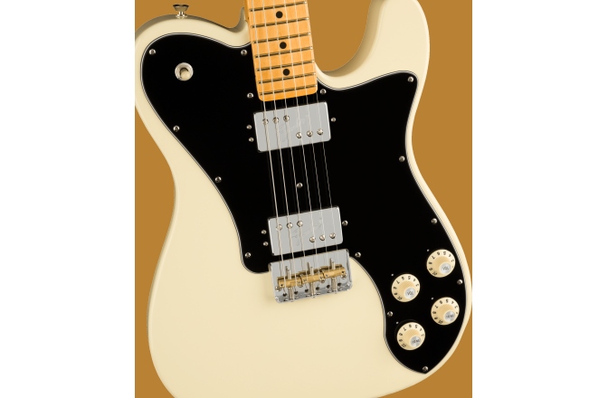Chitară electrică model T Fender American Professional II Telecaster Deluxe Olympic White