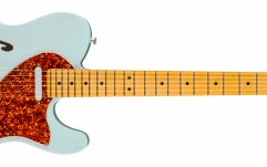 Chitară electrică model T Fender American Professional II Telecaster Thinline Daphne Blue