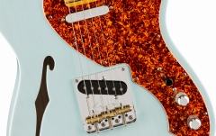 Chitară electrică model T Fender American Professional II Telecaster Thinline Daphne Blue