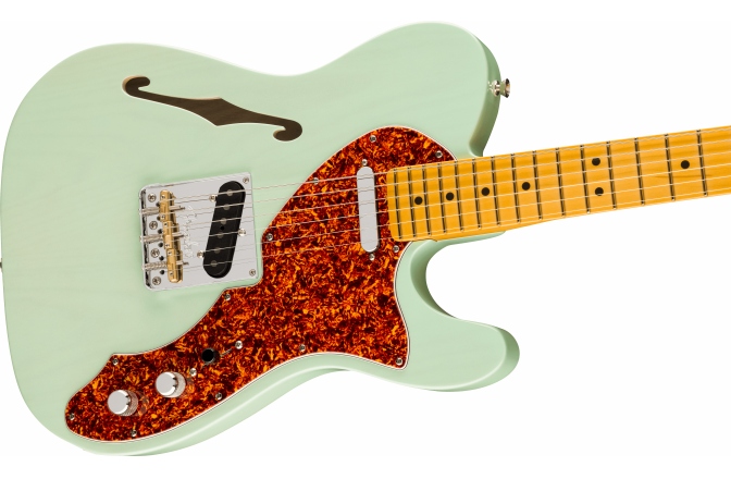 Chitară electrică model T Fender American Professional II Telecaster Thinline Surf Green