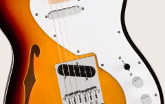 Chitară electrică model T Fender Squier Affinity Series Telecaster Thinline MF 3-Color Sunburst