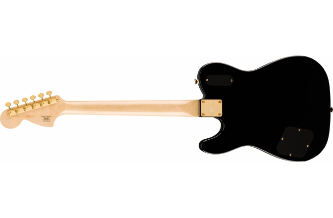 Chitară electrică model T Fender Squier Limited Edition Paranormal Troublemaker Telecaster Deluxe - Gold Black