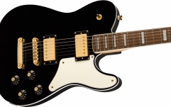 Chitară electrică model T Fender Squier Limited Edition Paranormal Troublemaker Telecaster Deluxe - Gold Black