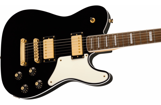 Chitară electrică model T Fender Squier Limited Edition Paranormal Troublemaker Telecaster Deluxe - Gold Black