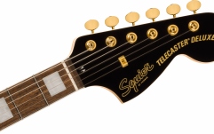 Chitară electrică model T Fender Squier Limited Edition Paranormal Troublemaker Telecaster Deluxe - Gold Black