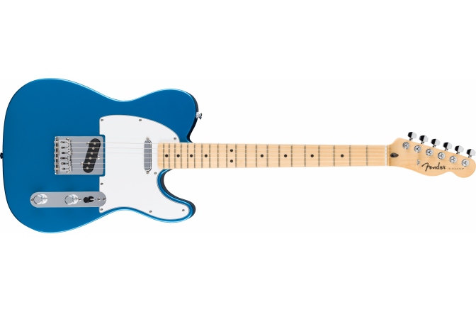 Chitară electrică model T Fender Standard Telecaster MF White Pickguard Aqua Marine Metallic