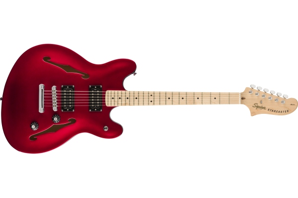 Affinity Series Starcaster Maple Fingerboard Candy Apple Red