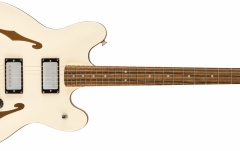 Chitară Electrică Semi-Hollow Fender Squier Affinity Series Starcaster Deluxe LF Olympic White
