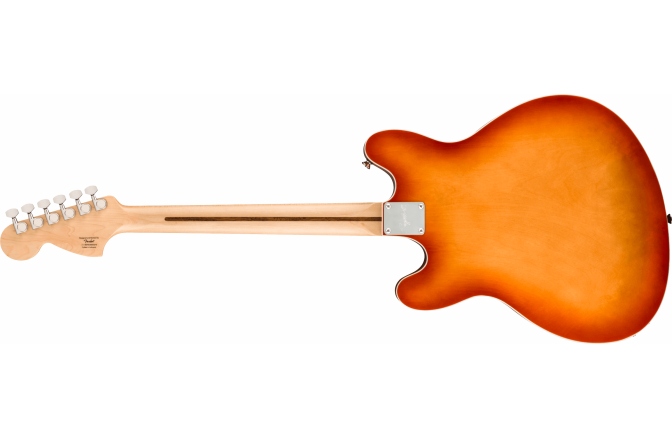 Chitară Electrică Semi-Hollow Fender Squier Affinity Series Starcaster Deluxe MF Sienna Sunburst