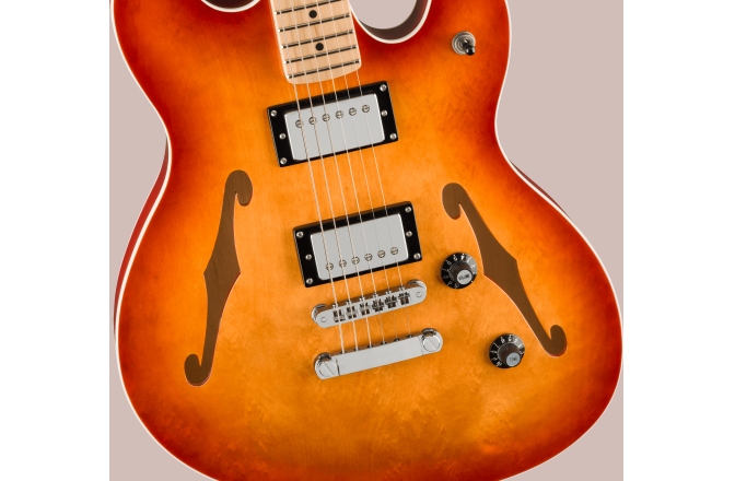 Chitară Electrică Semi-Hollow Fender Squier Affinity Series Starcaster Deluxe MF Sienna Sunburst