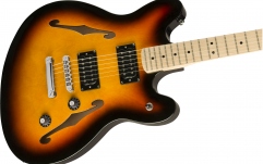 Chitară Electrică Semi-Hollow Fender Squier Affinity Series Starcaster Maple Fingerboard 3-Color Sunburst