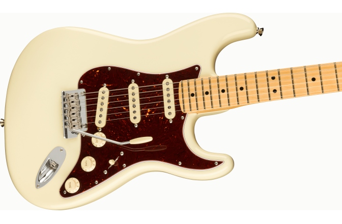 Chitară electrică ST Fender American Professional II Stratocaster Maple Fingerboard Olympic White