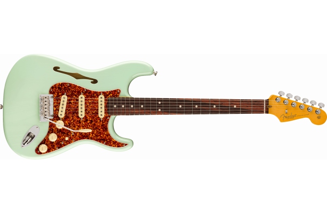 Chitară electrică ST Fender American Professional II Stratocaster Thinline Transparent Surf Green