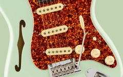Chitară electrică ST Fender American Professional II Stratocaster Thinline Transparent Surf Green