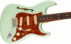 Chitară electrică ST Fender American Professional II Stratocaster Thinline Transparent Surf Green