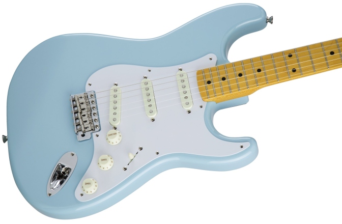 Chitară electrică ST Fender Japan Traditional 50s Stratocaster Sonic Blue