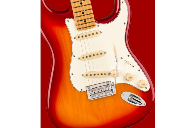 Chitară electrică ST Fender Player II Stratocaster Aged Cherry Burst