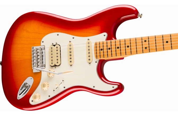 Chitară electrică ST Fender Player II Stratocaster HSS MN Aged Cherry Burst