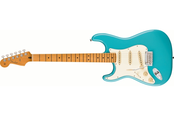 Player II Stratocaster Left-Hand MN Aquatone Blue