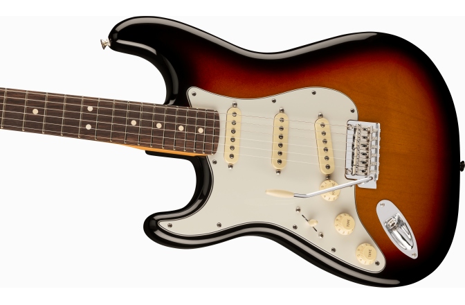 Chitară electrică ST Fender Player II Stratocaster Left-Hand RW 3-Color Sunburst