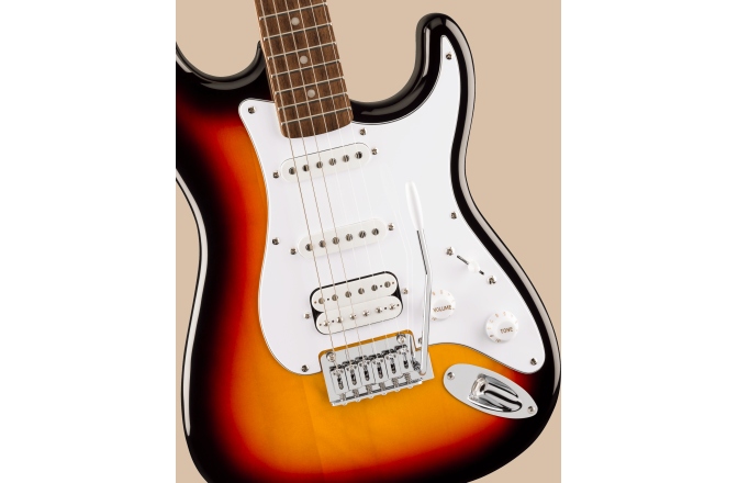 Chitară electrică ST Fender Squier Affinity Series Stratocaster Junior HSS Laurel FW 3-Color Sunburst