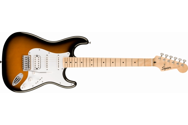 FSR Squier Sonic Stratocaster HSS MF White Pickguard 2-Color Sunburst