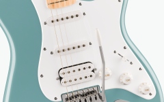 Chitară electrică ST Fender Squier FSR Squier Sonic Stratocaster HSS MF White Pickguard Sonic Gray