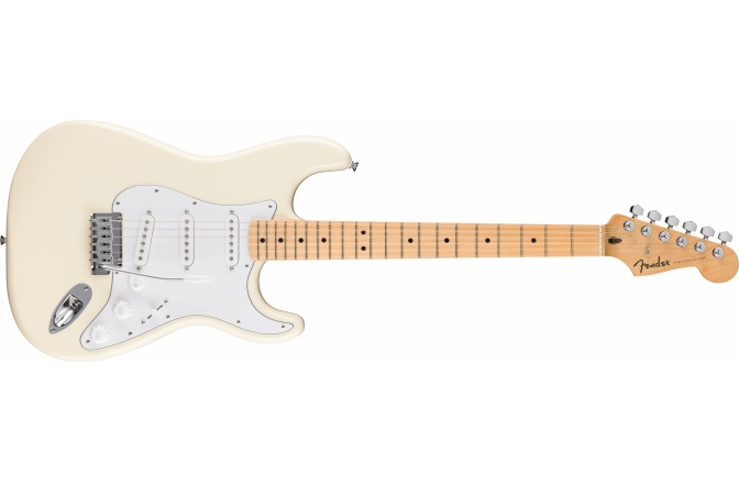 Chitară electrică ST Fender Standard Stratocaster MF White Pickguard Olympic White