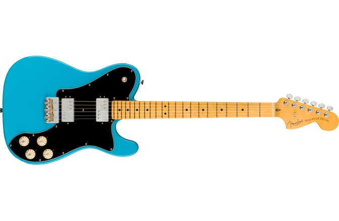 Chitară electrică T Fender American Professional II Telecaster Deluxe Miami Blue