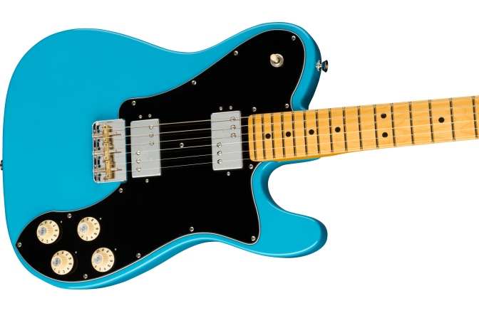 Chitară electrică T Fender American Professional II Telecaster Deluxe Miami Blue