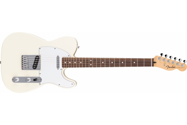 Standard Telecaster Laurel Fingerboard White Pickguard Olympic White Standard Telecaster Laurel Fingerboard White Pickguard Olympic White