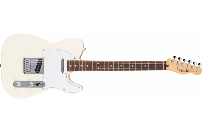 Chitara electrica telecaster Fender Standard Telecaster Laurel Fingerboard White Pickguard Olympic White