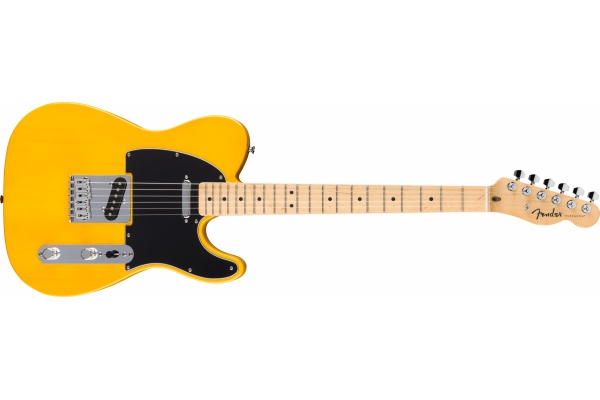 Standard Telecaster Maple Fingerboard Black Pickguard Butterscotch Blonde Standard Telecaster Maple Fingerboard Black Pickguard Butterscotch Blonde