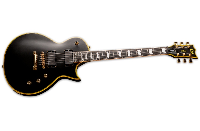 Chitară electrică tip LP LTD EC-1000 Vintage Black