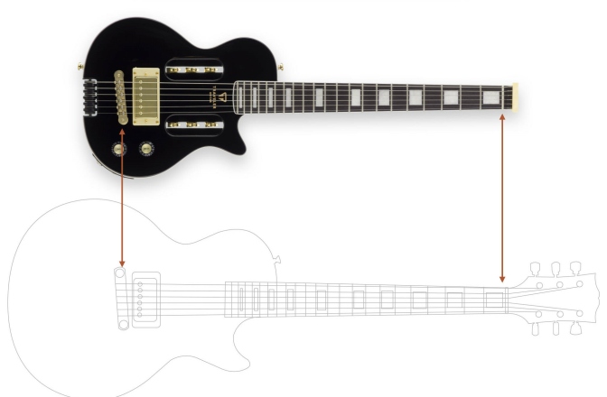 Chitara electrica Traveler Guitar  - EG-1 Custom V2 - Gloss Black