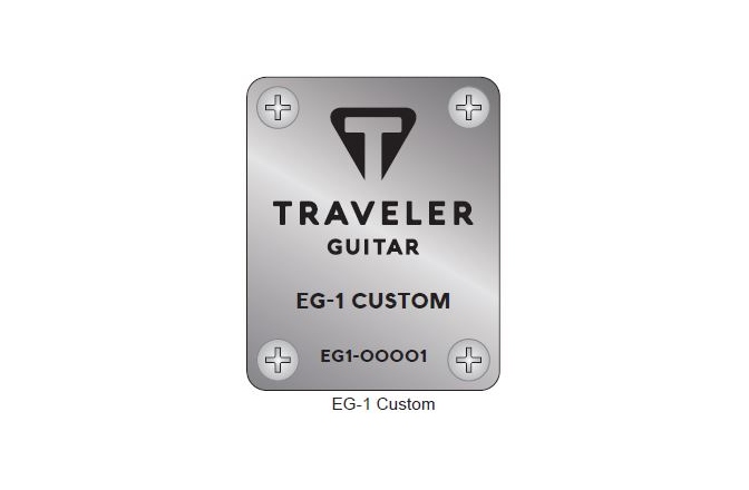 Chitara electrica Traveler Guitar  - EG-1 Custom V2 - Gloss Black
