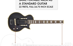 Chitara electrica Traveler Guitar - LTD EC-1 - Vintage Black