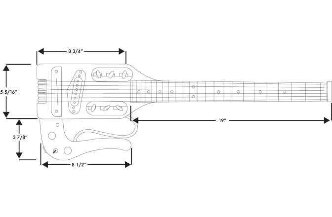 Chitară electrica Traveler Guitar - Pro-Series - Matte Black