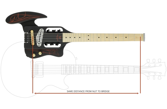 Chitara electrica Traveler Guitar - Speedster Standard - Rat Black