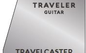 Chitara electrica Traveler Guitar - Travelcaster Deluxe - Gloss Black