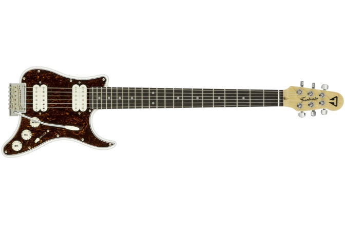 Chitara electrica Traveler Guitar - Travelcaster Deluxe (Humbucker) - Gloss White