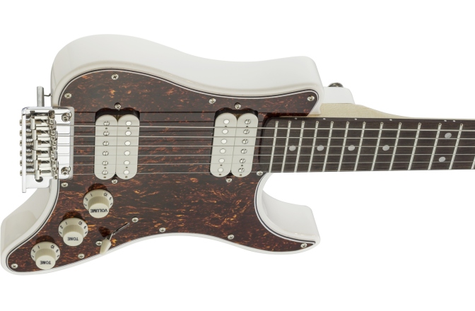 Chitara electrica Traveler Guitar - Travelcaster Deluxe (Humbucker) - Gloss White
