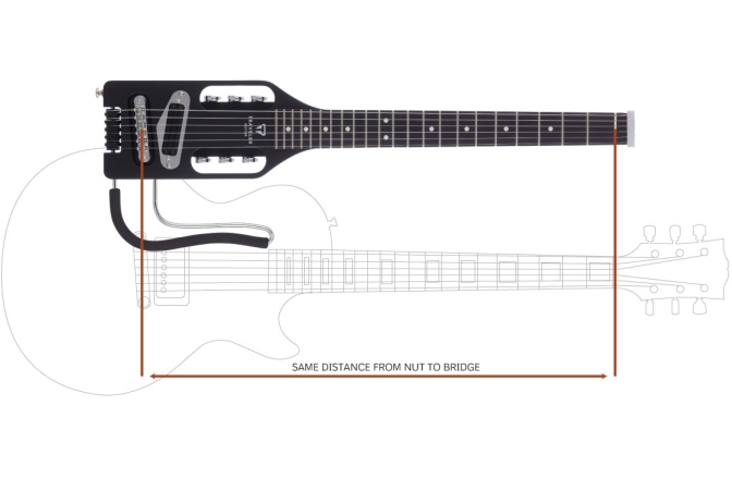 Chitară electrică  Traveler Guitar  - Ultra-Light Electric - Matte Black