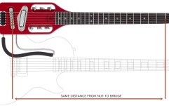 Chitara electrica Traveler Guitar  - Ultra-Light Electric - Torino Red