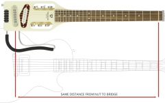 Chitara electrica Traveler Guitar - Ultra-Light Electric - Vintage White