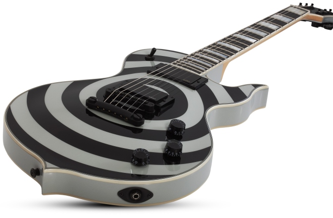 Chitară Electrică Wylde Audio Odin Grail Silver Bullseye