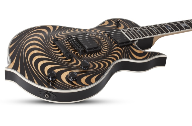 Chitară Electrică Wylde Audio Odin Psychic Bullseye Rawtop