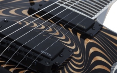 Chitară Electrică Wylde Audio Odin Psychic Bullseye Rawtop