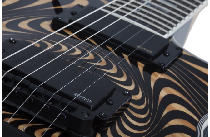 Chitară Electrică Wylde Audio Odin Psychic Bullseye Rawtop